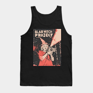 Funny Vintage Horror Movie Parody - Blair Witch Project Tank Top